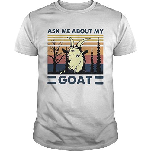 Pregúntame sobre mi Go.at - Camiseta con estampado frontal para hombres y mujeres
