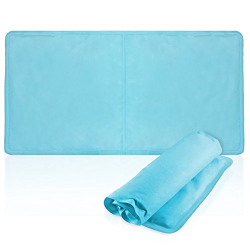 Premium Almohada de Gel Fresco, Almohada de Enfriamiento, 55x30cm - Suave, Sin Olor, Sin Relleno de Agua| Mejora el Sueño, Dolor de Espalda, Dolor de Cuello, Migrañas, Noches Calurosas de Verano.