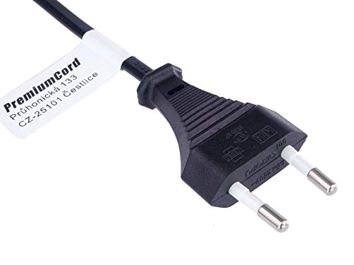 Premium Cord - Cable alargador para PC (230 V) 2 m