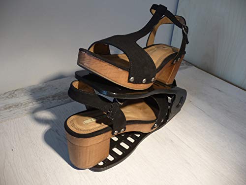 Premiumdonkey Organizador De Zapatos Ajustable - Set De 6 Unidades Color Negro - Diseño Antideslizante - 4 Posiciones - Ahorra Espacio En Armarios Y Estanterías - Pon Orden En Casa