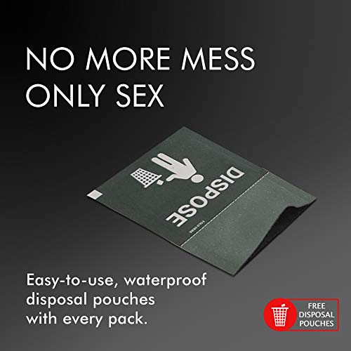 Preservativos Notty Boy – Paquete de 2000 – Condones lubricados de látex de larga duración, acanalados, punteados y ultradelgados