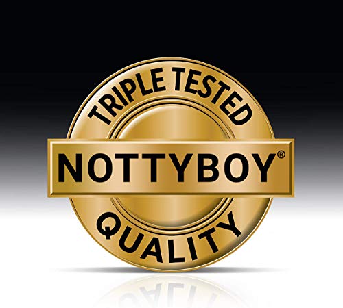 Preservativos NottyBoy – un surtido de 3 en 1 costillas y puntos, preservativos extra punteados y de larga duración con lubricante especial retardo, paquete de 200