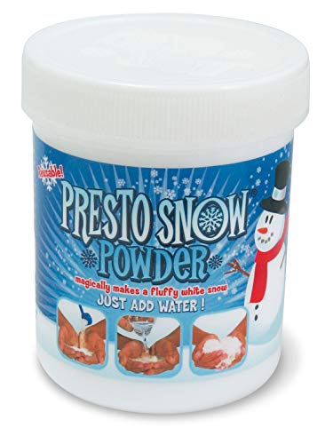 Presto Snow MTPS100 - Nieve instantánea (100 g), Color Blanco