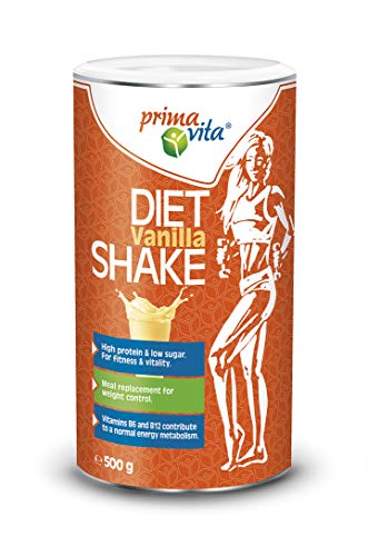 Primavita - Batido sustitutivo de comidas, sabor a vainilla, 500 g (10 raciones)