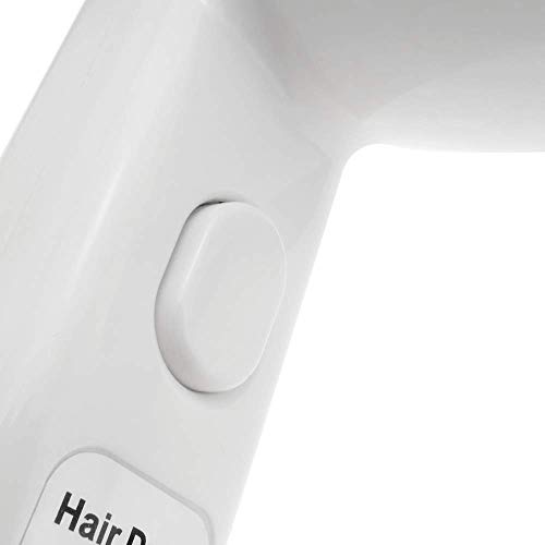 PrimeMatik - Secador de Pelo con Soporte de Pared. Secapelos de Hotel de 1300W