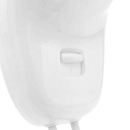 PrimeMatik - Secador de Pelo con Soporte de Pared. Secapelos de Hotel de 1300W