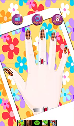 Princess Nail Salon Dress Up - juegos de uñas para niñas gratis