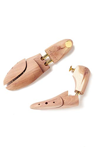 Pristine Hormas para Zapatos de Hombre de Cedro Rojo de Primera Calidad - Ensanchan, Reducen las Arrugas y Mantienen tu Calzado en Forma (EU43-44, 1 Par)
