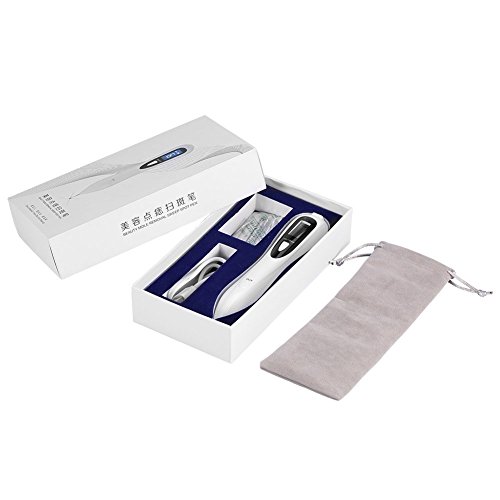 Profesional de máquina para eliminar manchas lunares, manchas de edad sin hemorragia de tatuajes con la exhibición del LED , para la piel con el punto Mole del tatuaje, carga del USB