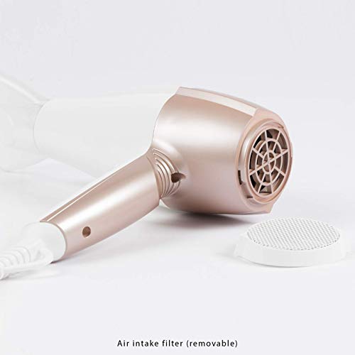 ProfiCare HT 3010 - Secador de Pelo Profesional iónico, 3 Niveles de Temperatura, 2200 W, Color Blanco