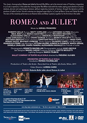 Prokofiev, S.: Romeo and Juliet [Ballet] (La Scala Ballet, 2017) (NTSC) [DVD]