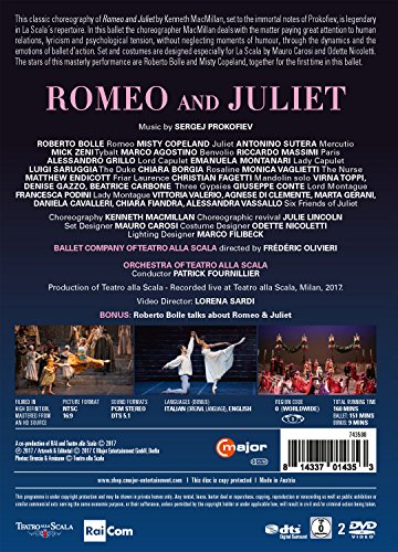 Prokofiev, S.: Romeo and Juliet [Ballet] (La Scala Ballet, 2017) (NTSC) [DVD]