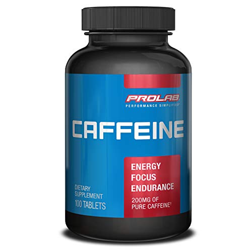 Prolab - Cápsulas de cafeína (100 unidades)