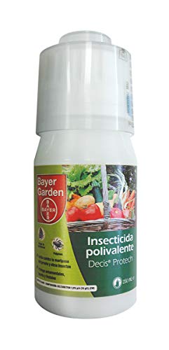 Protect Garden Decis Protech - Insecticida polivalente concentrado para ornamentales, frutales y horticolas, pulgones y orugas, 250ml