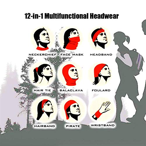 Protector solar multifuncional Chris Brown F.A.M Fashion Scarf,Warm Neck Scarf,Microfiber Neck Warmer,Printed Scarf,Windproof Sports s,Bandanas