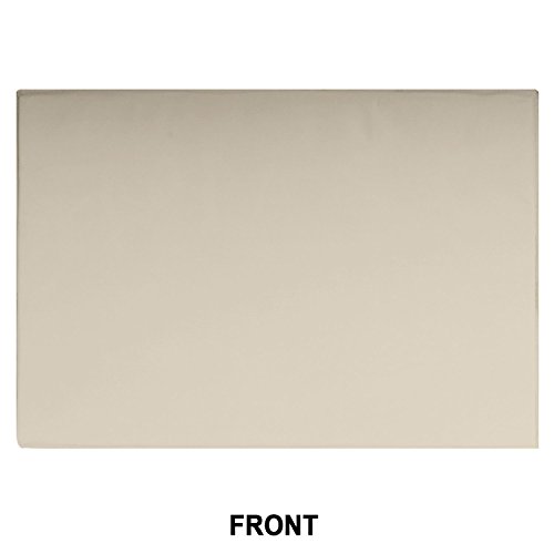 Protector TV Exterior Universal Funda para Televisor de 36" 37" 38" LCD, LED, ó PLASMA, Resistente al Agua, Protector de Pantalla 37", Compatible con Soportes de Mesa y Pared - Beige 38