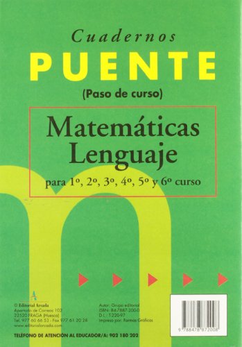 Puente, lenguaje, 6 educación primaria, 3 ciclo. cuaderno - 9788478872008