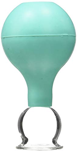 Pulox - Juego de vasos para ventosaterapia, distintos tamaños y colores (5 unidades), color verde