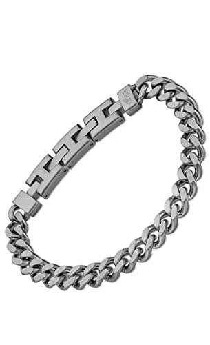 Pulsera Lotus Men in Black LS2061/2/1 Cadena Acero Mate