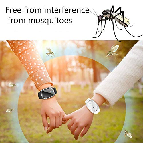 Pulsera Repelente Ultrasónica Inteligente Para Niños Mujeres Embarazadas Impermeable Al Aire Libre Reloj Antimosquitos Artefacto Repelente De Mosquitos