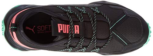 PUMA Ember TRL WN'S, Zapatillas de Running para Mujer, Negro Black/Ignite Pink/Green Glimmer 04, 42 EU