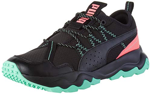 PUMA Ember TRL WN'S, Zapatillas de Running para Mujer, Negro Black/Ignite Pink/Green Glimmer 04, 42 EU