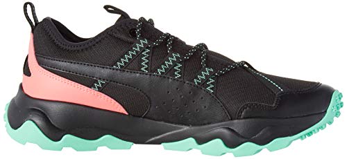PUMA Ember TRL WN'S, Zapatillas de Running para Mujer, Negro Black/Ignite Pink/Green Glimmer 04, 42 EU