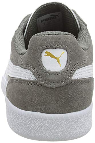 PUMA ICRA Trainer SD, Zapatillas para Hombre, Gris (Steel Gray White), 42 EU