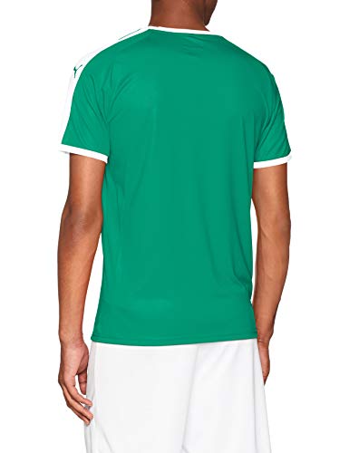 PUMA Liga Jersey T-Shirt, Hombre, Pepper Green White, L