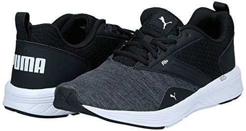 PUMA NRGY Comet, Zapatillas de Running Unisex-Adulto, Negro Black White, 42 EU