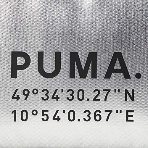 PUMA Prime Time Clutch X-mas Bolso, Mujeres, Silver Black, OSFA