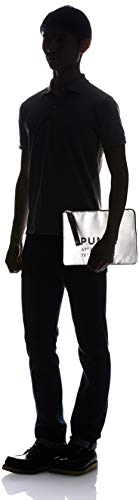 PUMA Prime Time Clutch X-mas Bolso, Mujeres, Silver Black, OSFA