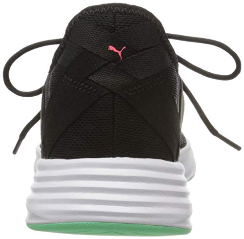 PUMA Radiate XT Pattern WN'S, Zapatillas Deportivas para Interior para Mujer, Negro Black/Green Glimmer, 36 EU