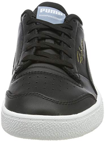 PUMA Ralph Sampson Lo, Zapatillas Unisex Adulto, Negro (Puma Black-Puma Black-Faded Denim 05), 38.5 EU