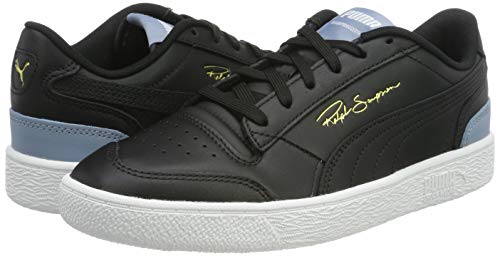 PUMA Ralph Sampson Lo, Zapatillas Unisex Adulto, Negro (Puma Black-Puma Black-Faded Denim 05), 38.5 EU