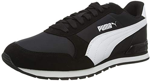 PUMA St Runner V2 NL, Zapatillas Unisex Adulto, Negro Black White, 40.5 EU
