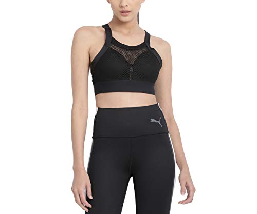 PUMA Sujetador Deportivo Selena Gomez Negro