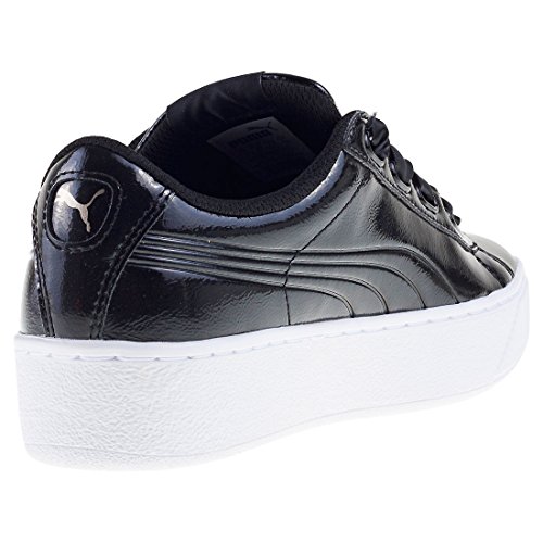Puma Vikky Platform Ribbon P, Zapatillas para Mujer, Negro Black Black, 37 EU