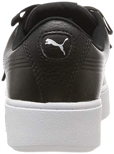 PUMA Vikky Stacked Ribbon Core, Zapatillas para Mujer, Black Black, 38 EU