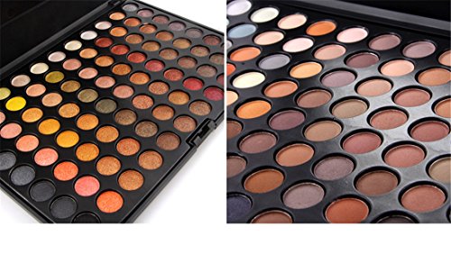 Pure Vie® 88 Colores Sombra De Ojos Paleta de Maquillaje Cosmética - Perfecto para Sso Profesional y Diario