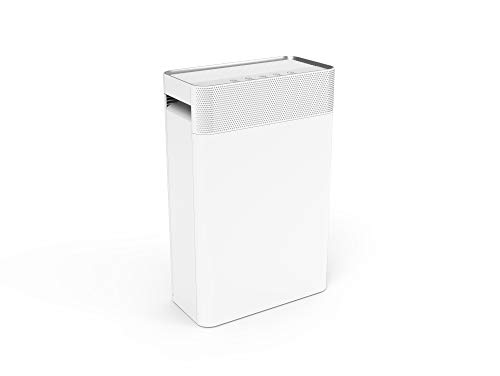 PureMate 5-en-1 Purificador de Aire e Ionizador con Filtro True HEPA, catalizador frío con Filtración de 5 Capas y Función de Temporizador,CADR 210m³,Captura alergias, Polvo, Polen, Humo, Olor