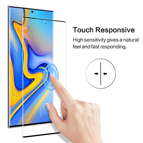PUUDUU Protector de Pantalla para Samsung Galaxy Note 20 Ultra, [2 Pack] Cristal Templado para Galaxy Note 20 Ultra, Vidrio Templado, 3D Cobertura Completa, Anti-Scratches, Sin Burbujas