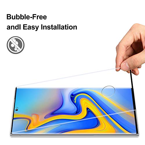 PUUDUU Protector de Pantalla para Samsung Galaxy Note 20 Ultra, [2 Pack] Cristal Templado para Galaxy Note 20 Ultra, Vidrio Templado, 3D Cobertura Completa, Anti-Scratches, Sin Burbujas