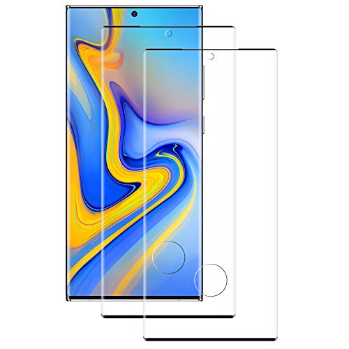 PUUDUU Protector de Pantalla para Samsung Galaxy Note 20 Ultra, [2 Pack] Cristal Templado para Galaxy Note 20 Ultra, Vidrio Templado, 3D Cobertura Completa, Anti-Scratches, Sin Burbujas