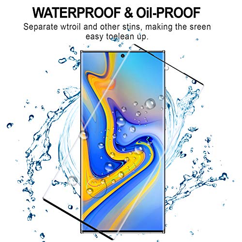 PUUDUU Protector de Pantalla para Samsung Galaxy Note 20 Ultra, [2 Pack] Cristal Templado para Galaxy Note 20 Ultra, Vidrio Templado, 3D Cobertura Completa, Anti-Scratches, Sin Burbujas
