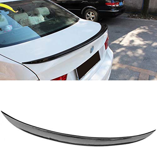 QCWI La instalación no destructiva de autopartes es Adecuada para el alerón Trasero de Fibra de Carbono Modificado de Cuatro Puertas BMW Serie 3 320 328lim F30 F35.