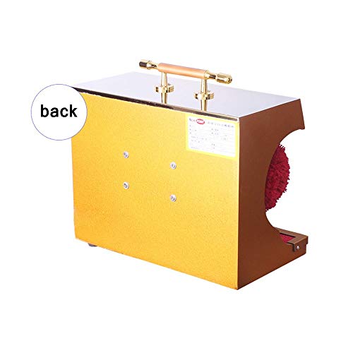 QFFL Máquina limpiabotas automático Pulidor Eléctrico de Zapatos, Máquina de Pulido Y Abrillantador Mecánico para El Pulido de Zapatos Por Inducción Automática Cepillo Eléctrico para Zapatos con Inter