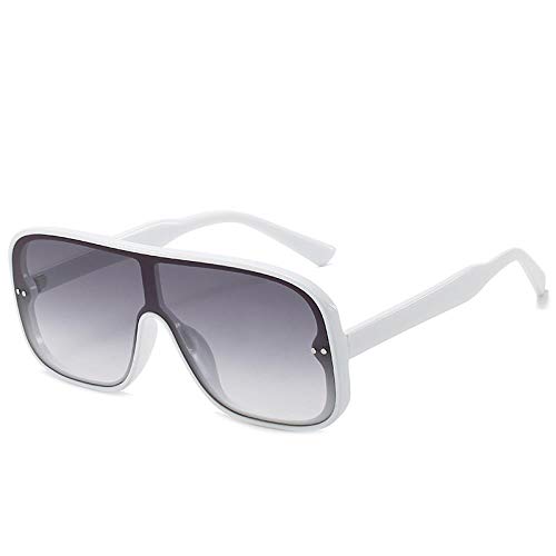 QINGZHOU Gafas De Sol,Un Conjunto De Medidor De Tendencia De Gafas De Sol De Montura Grande, Gafas De Sol Graduadas Combinadas Para Mujeres, Montura De Leopardo, Té Doble