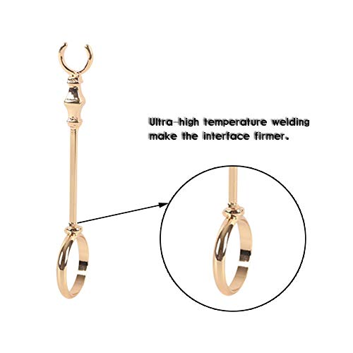 QINJLI Una Boquilla de Anillo cetro Que Puede Proteger los Dedos, una Boquilla de Anillo del Dedo de Manos Libres for los Hombres y Las Mujeres fumadoras, aplicable en Muchos Campos