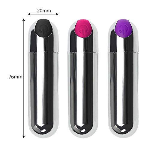 Qiurennan 10 Productos Usb Huevo Juguete Vibración Buena Calidad Resistente Al Agua Fuerte Velocidad Masajeador Juguetes Mujer Saltando G-Punto Bulle Adlut Femenina Recargable, Rosered
